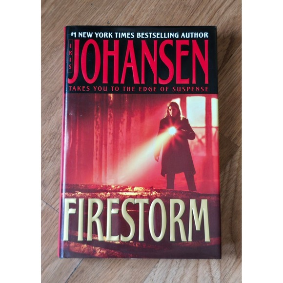 bestseller Other - 1st Edition Iris Johansen Firestorm Hardcover Book With Dust Jacket